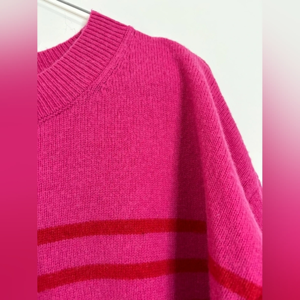 Striped Pink Sweater - Picture 2 of 6